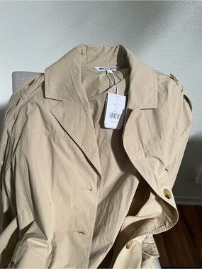 Walter Baker Neutral Beige Trench Coat